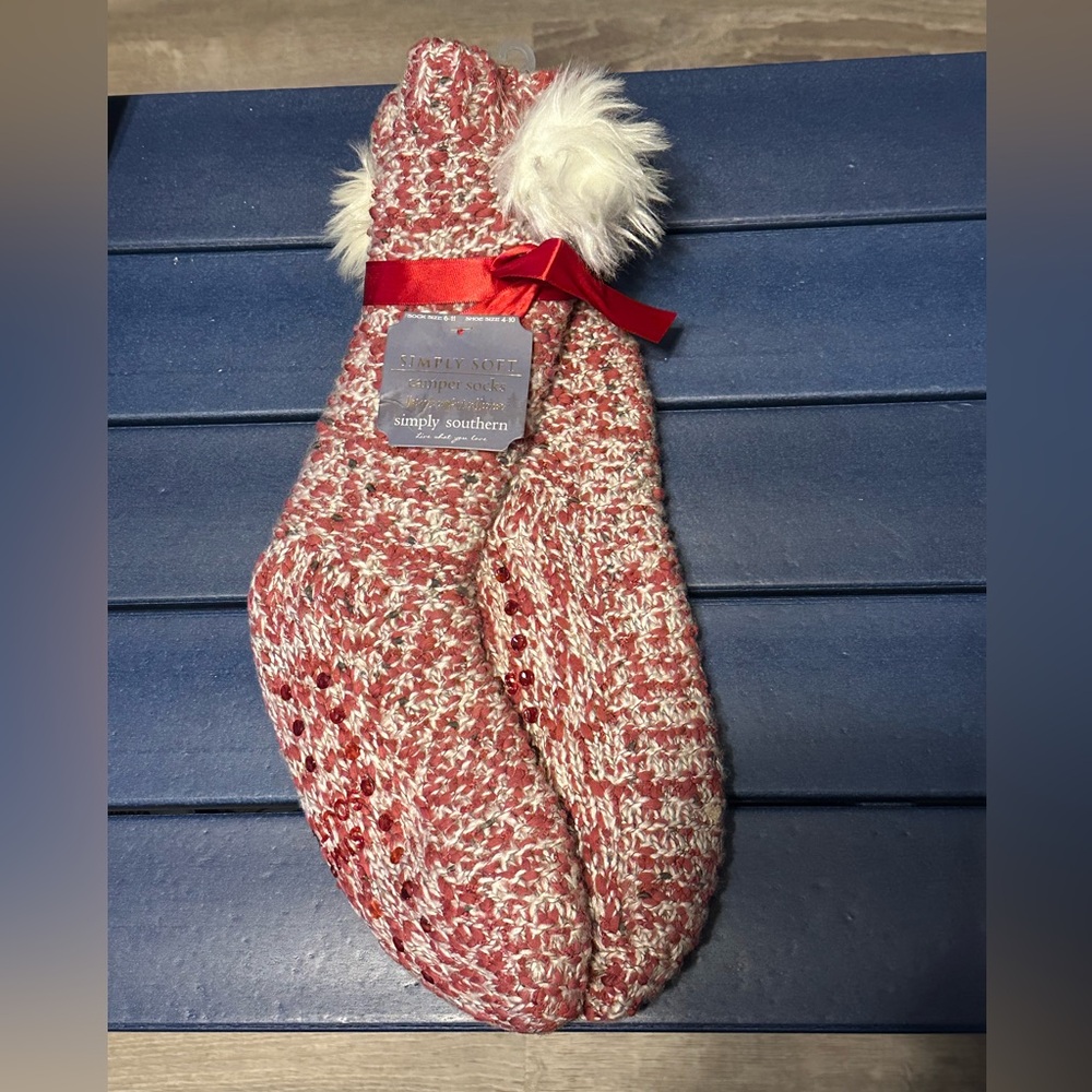 Simply Southern Camper Slipper Socks